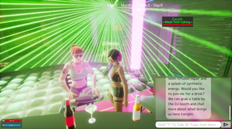 SectorX Dystopia - Cyberpunk A.I Game Image