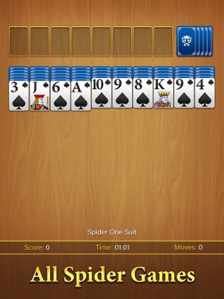 Spider Solitaire Card Games · screenshot