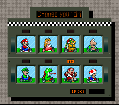 Super Mario Kart screenshot