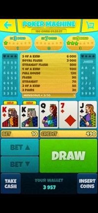 American Poker 90's Casino screenshot
