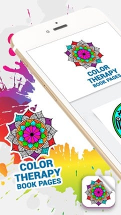 Color Therapy Book Pages screenshot