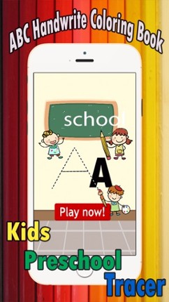 Coloring Book: ABC Spanish page game for kids screenshot