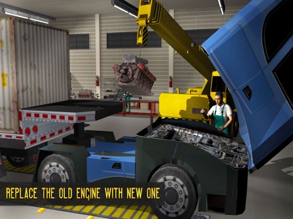 Euro Truck Mechanic Simulator - Engine Repair Shop screenshot