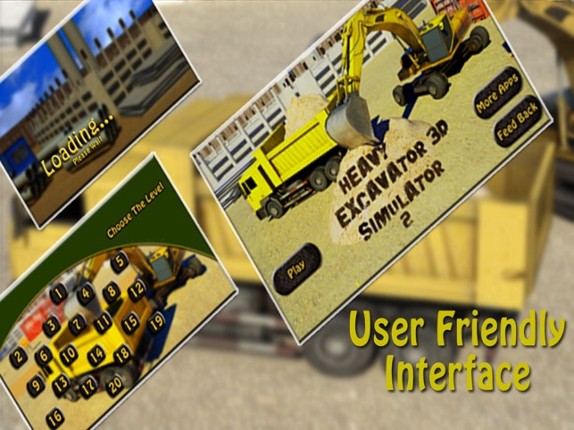 Excavator Simulator 3D - Drive Heavy Construction Crane A real parking simulation game screenshot
