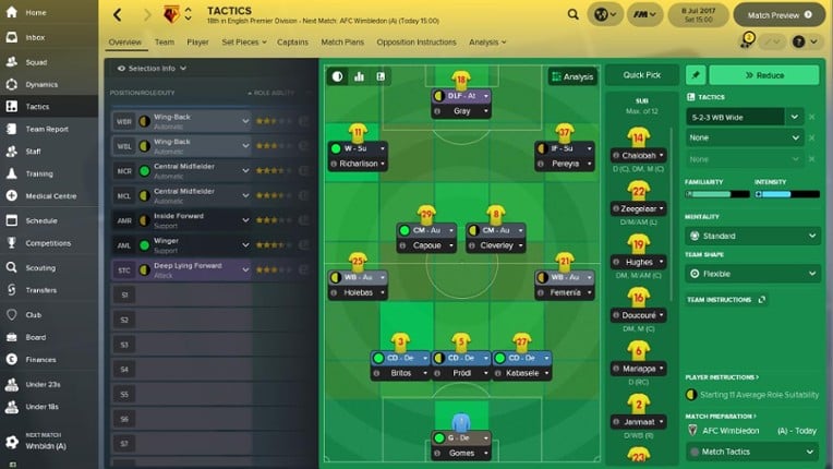 Football Manager 2018 Image
