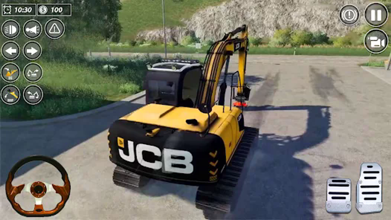 JCB Game: Snow Construction 3D screenshot