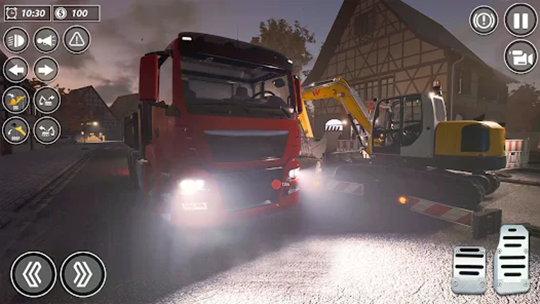 JCB Game: Snow Construction 3D screenshot