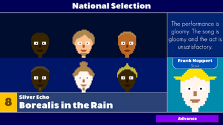 Euroaural Song Contest screenshot