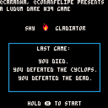 Shy Gladiator Image