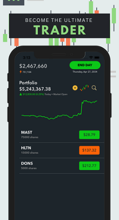 Trader - Stock Market Simulator screenshot