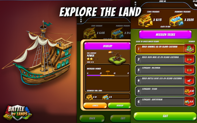 Battle of Lands -Pirate Empire Image