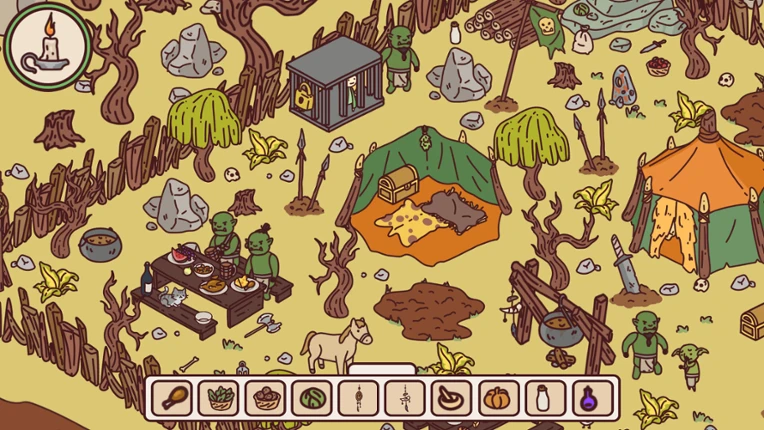 Hidden Doodles: Medieval Town screenshot
