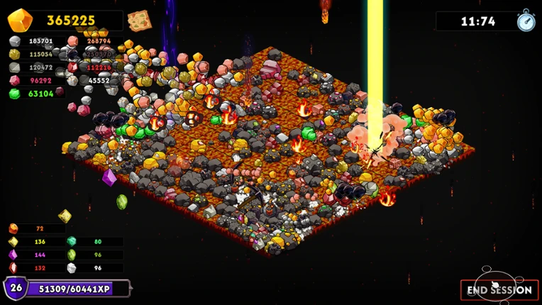 Keep on Mining! - Worlds screenshot