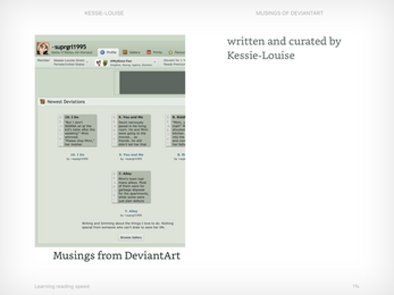 Musings from DeviantArt Image