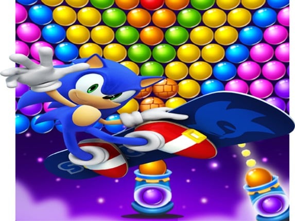 Play Sonic Bubble Shooter Games Game Cover