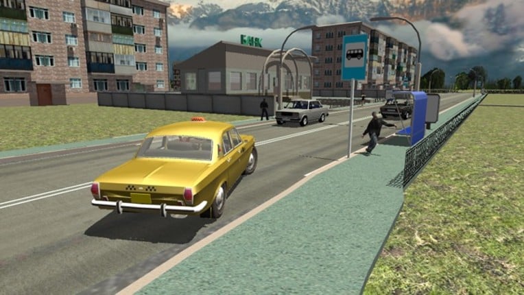 Russian Taxi Simulator 3D screenshot