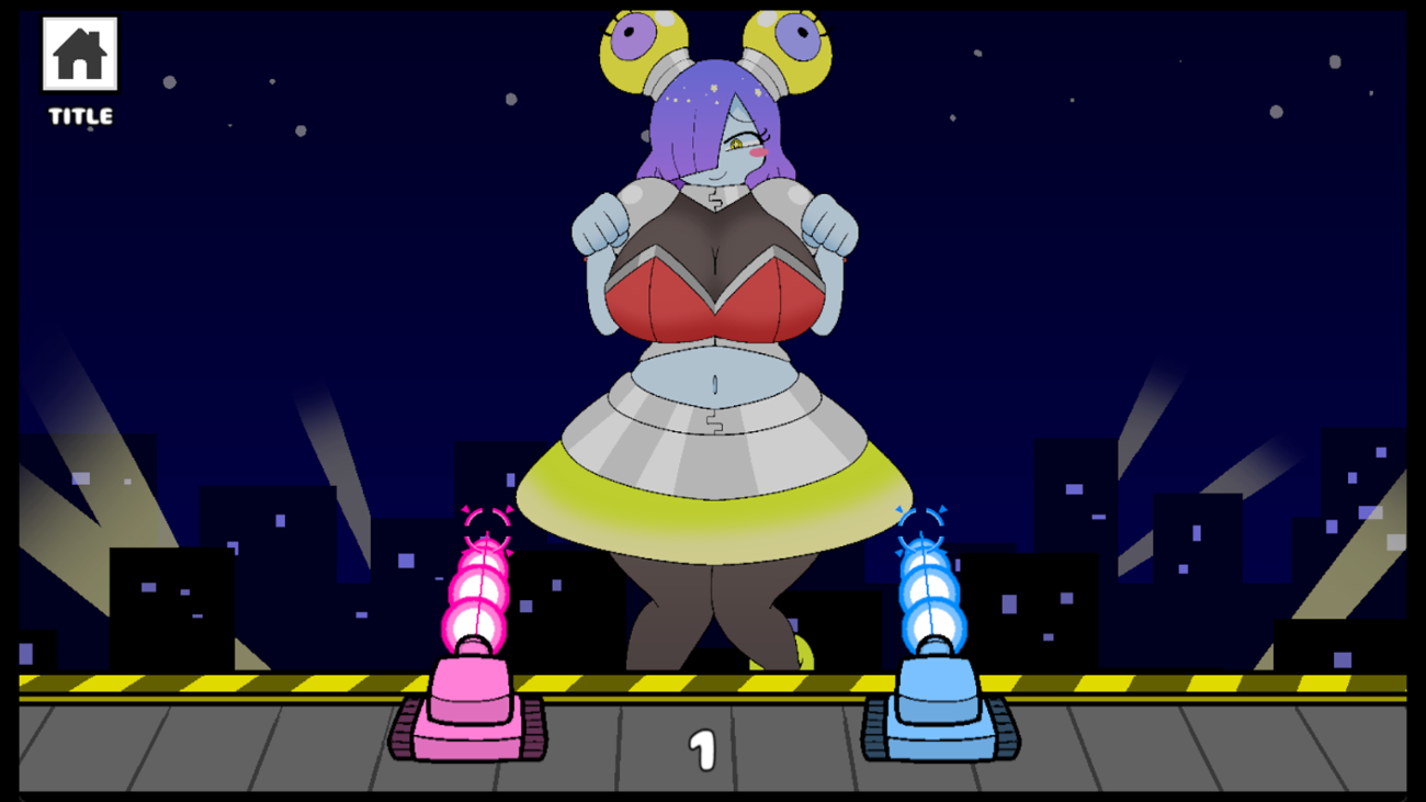 Games like Tank vs Big Alien Girl