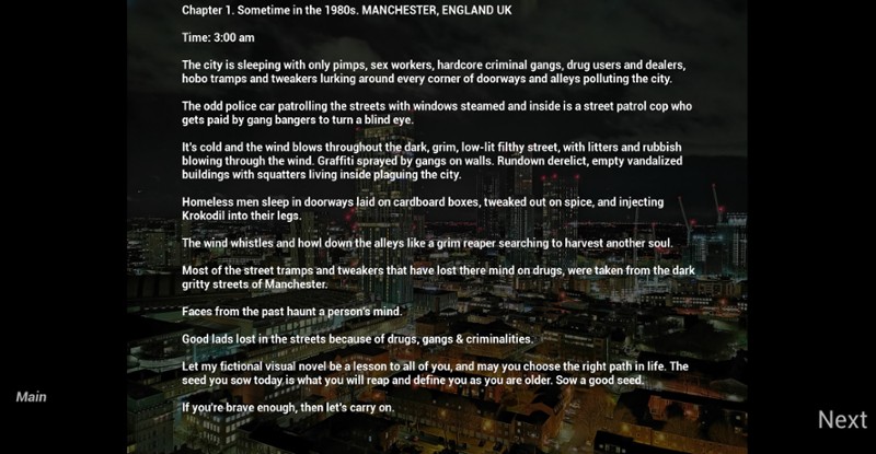 The Good Book VN screenshot