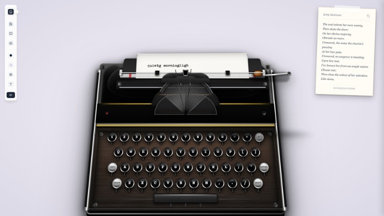 Typewriter Image