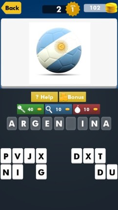 AAA Guess Flag ~  Football Soccer 2K15 Team Quiz Trivia Image