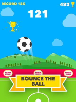 Bounce Finger Soccer screenshot