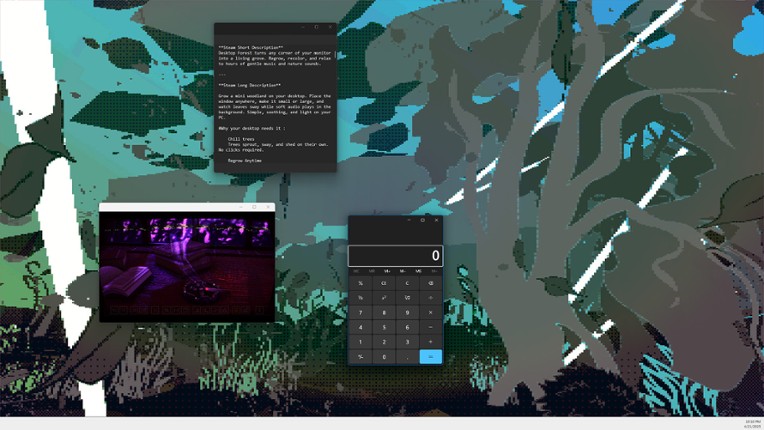 Desktop Forest screenshot