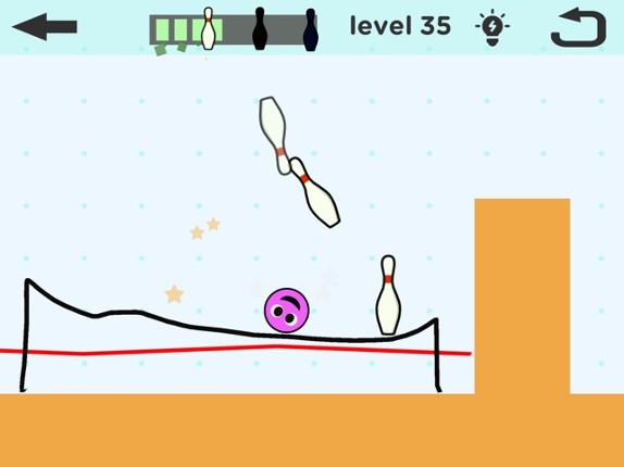 Draw Bowling screenshot