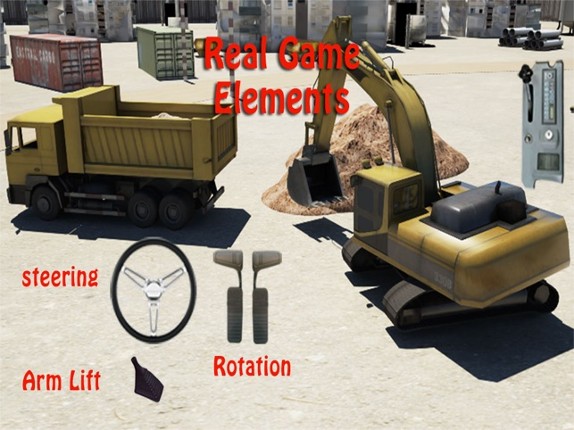 Excavator Simulator 3D - Drive Heavy Construction Crane A real parking simulation game screenshot
