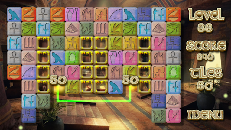 Pyramid Mystery Solitaire screenshot