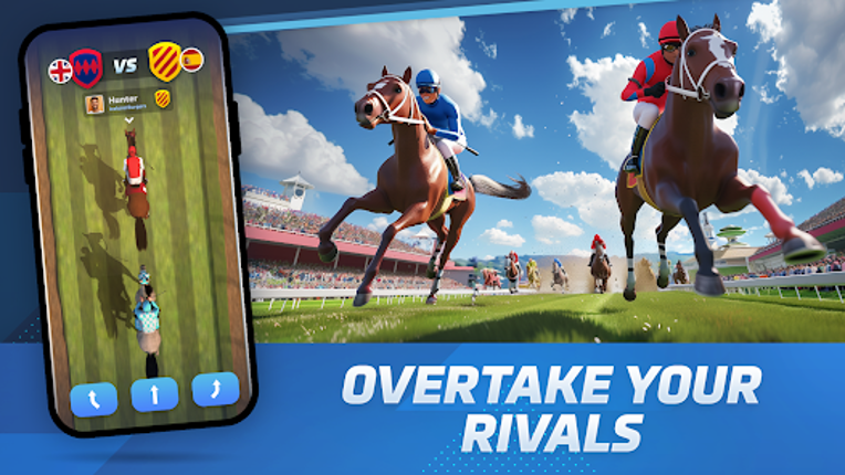 Horse Racing Rivals: Team Game Image