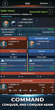 Galaxy at War:nebula overlords screenshot