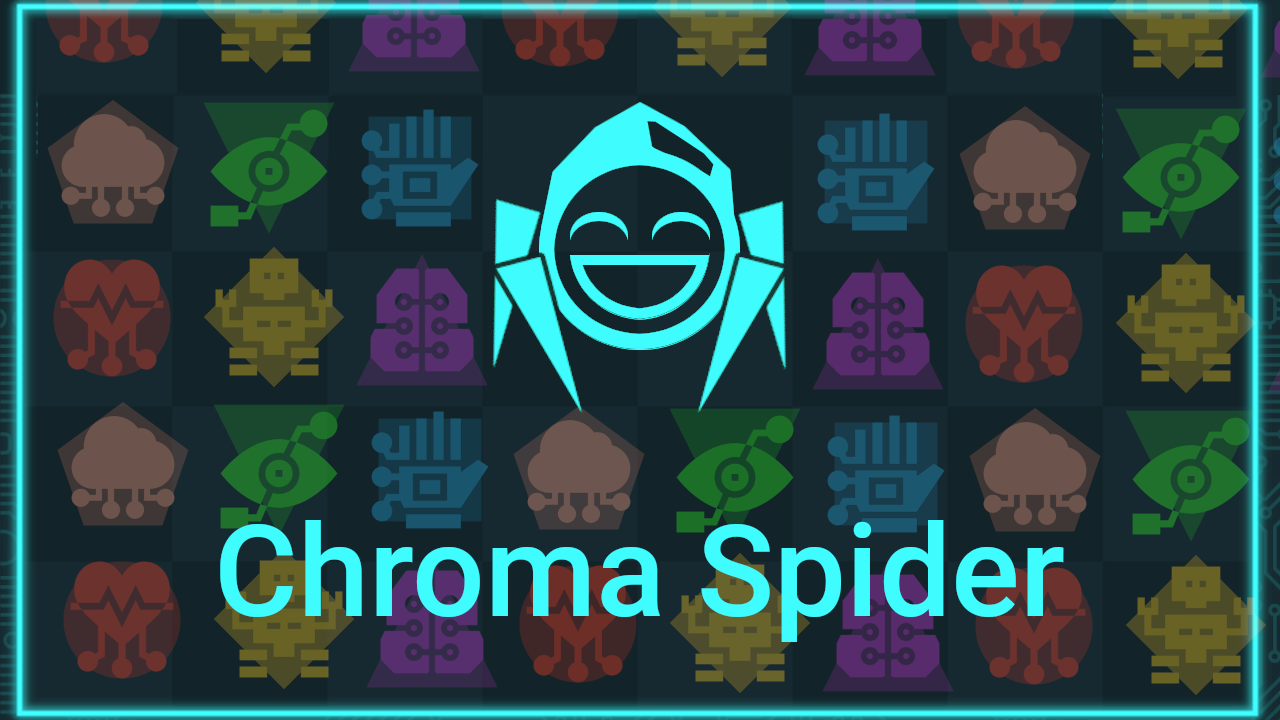 Games like Chroma Spider (match 3)