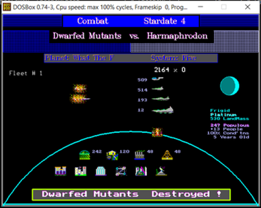 Galaktikon 1995 screenshot