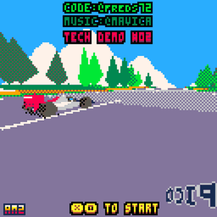 Virtua Racing Demake Image
