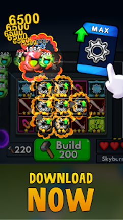 Merge Clash: Tower Defense TD screenshot