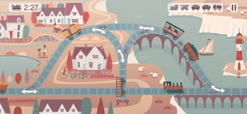 Logic Train: Railway Puzzle Image