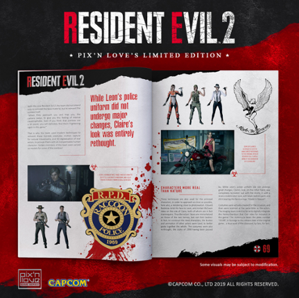 Resident Evil 2: Pix' N Love Limited Edition screenshot