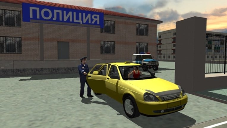 Russian Taxi Simulator 3D screenshot