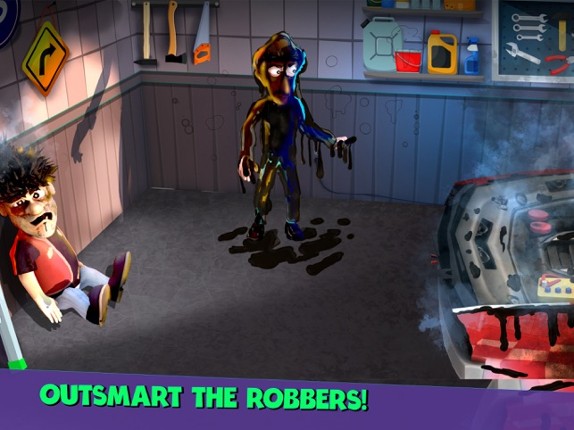 Scary Robber Home Clash screenshot