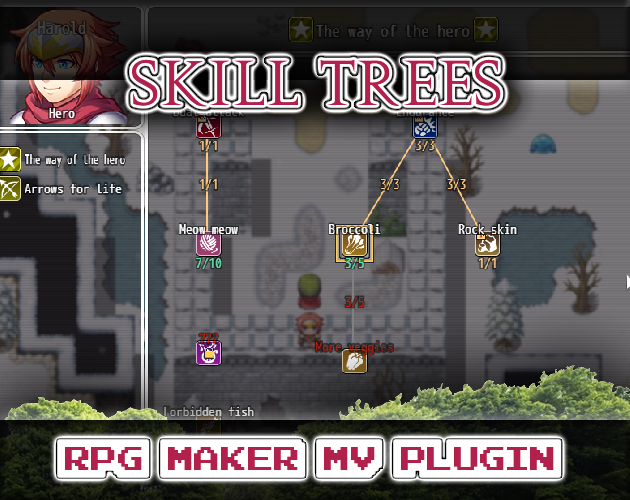 Games like Skill Trees - Rpg Maker MV plugin