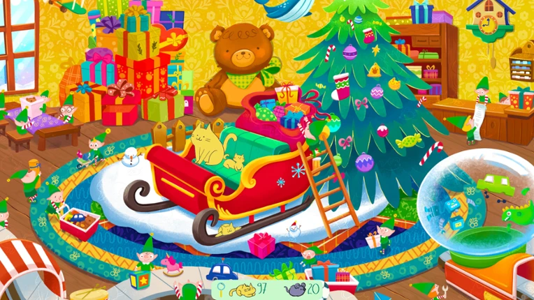Storytime Cats: Meows and Mistletoes Image