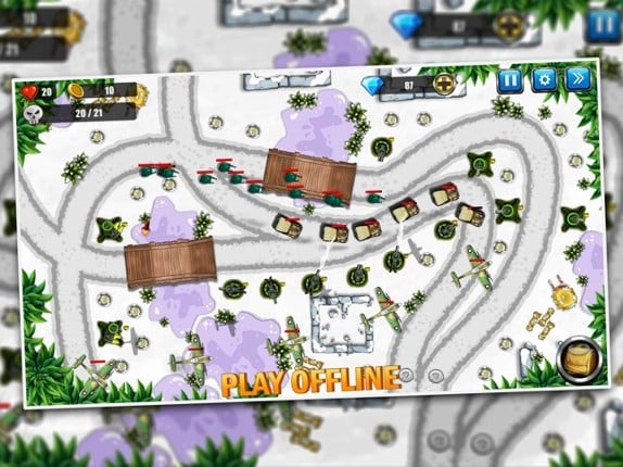 Tower Defense: Toy War 2 screenshot