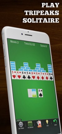 TriPeaks Solitaire - Max Fun! screenshot