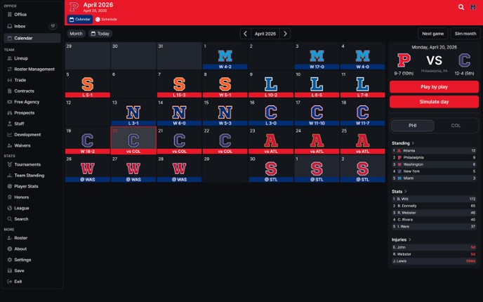 Baseball Legacy Manager 26 Image