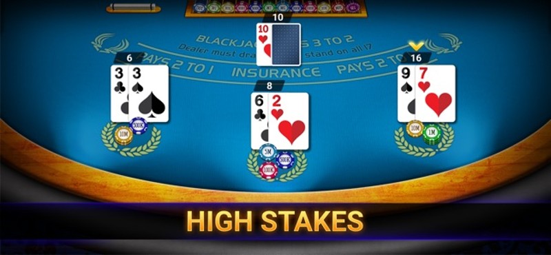Blackjack 21: online casino screenshot