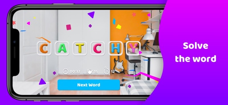 Catchy Words AR Image
