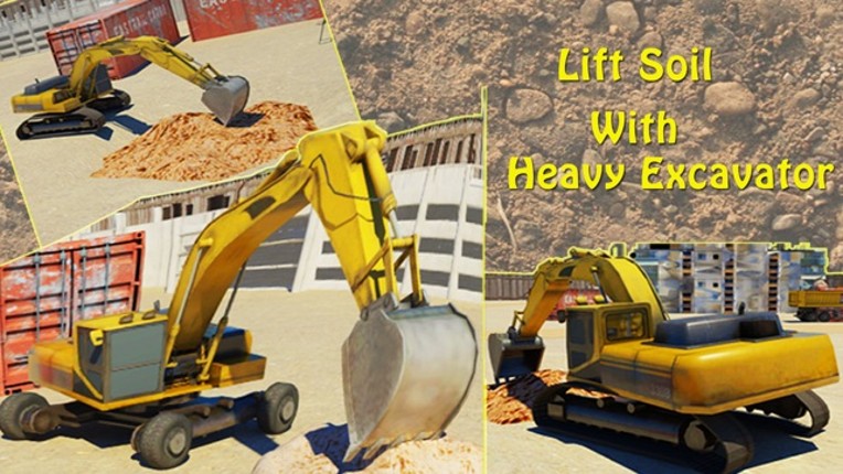 Excavator Simulator 3D - Drive Heavy Construction Crane A real parking simulation game screenshot