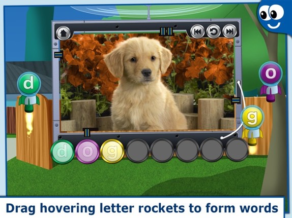 Flying First Words for Kids and Toddlers Free: Preschool learning reading through letter recognition and spelling screenshot