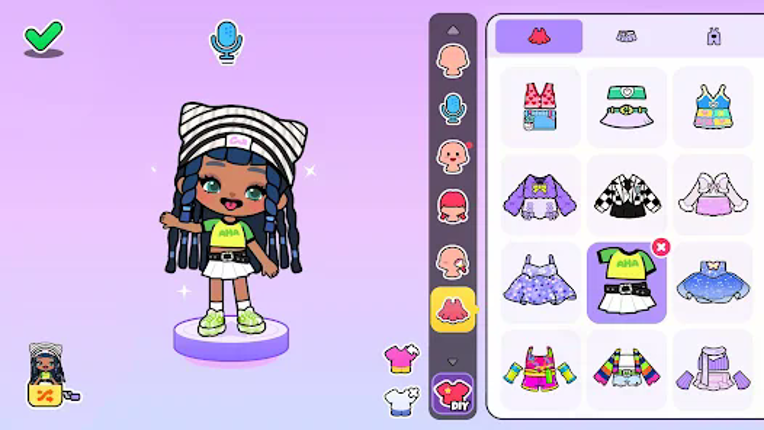 Aha World: Doll Dress-Up Game Image