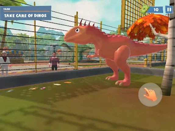 Dino Park Game: Safe Dinosaurs Image
